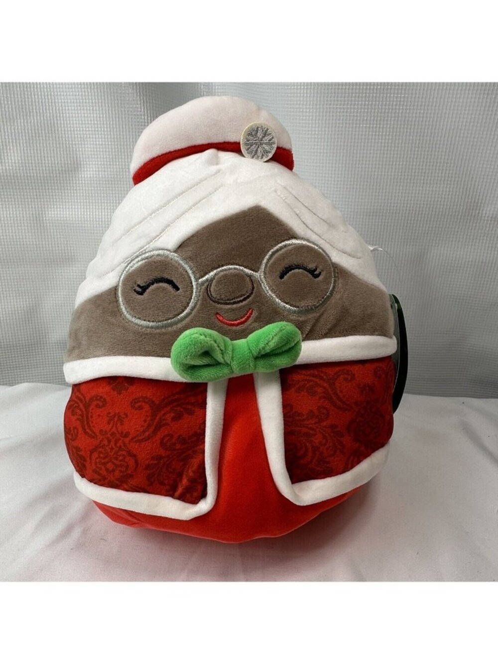 Squishmallows Nicolette 8" Plush Toy Holiday Edition Red & White Soft Stuffed Co